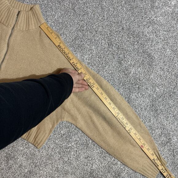 H&M Divided Sweater Womens Medium Cropped Full Zip Minimalist Streetwear Preppy - Picture 4 of 8